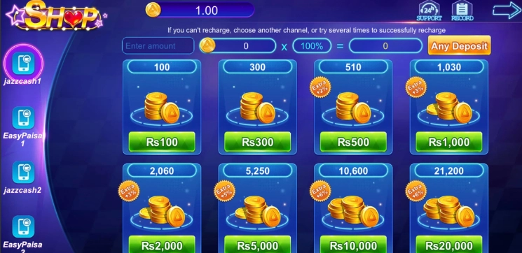 Daily Patti Game deposit system