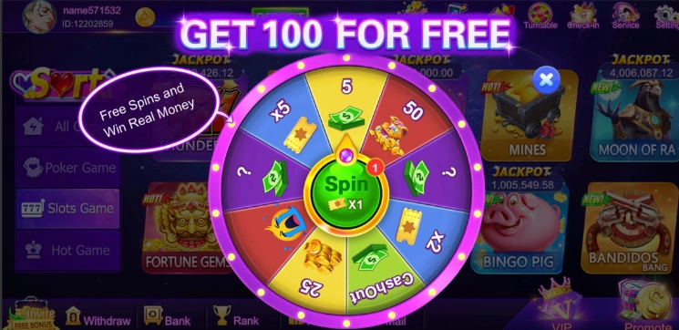 Lucky wheel
